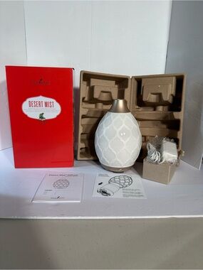 Young Living Desert Mist Essential Oil Ultrasonic Diffuser Multi Light New